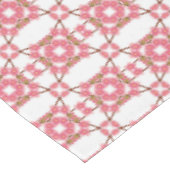 Retro mit Blumenmuster Tischdecke (Schrägansicht)