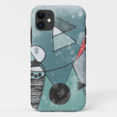 Retro Mitte- des Case-Mate iPhone Hülle (Rückseite)