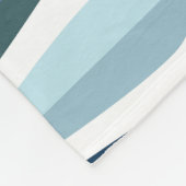 Retro Mitte des Jahrhunderts, Fallformen Muster. Fleecedecke (Ecke)