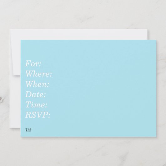 Retro Mitte des Jahrhunderts Inspiriert Pool Party Einladung (Rückseite)