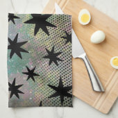 Retro Mitte des Jahrhunderts modern Geschirrtuch (Viertel Falte)