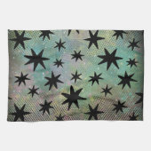 Retro Mitte des Jahrhunderts modern Geschirrtuch (Horizontal)