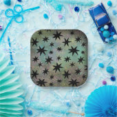 Retro Mitte des Jahrhunderts modern Pappteller (Party)