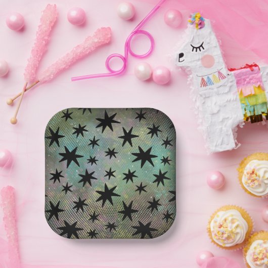 Retro Mitte des Jahrhunderts modern Pappteller (Party)