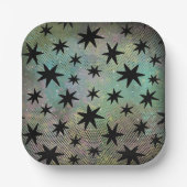 Retro Mitte des Jahrhunderts modern Pappteller (Vorderseite)