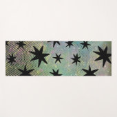 Retro Mitte des Jahrhunderts modern Yogamatte (Vorderseite (Horizontal))