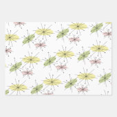 Retro Mitte des Jahrhunderts Moderne jeden Augenbl Geschenkpapier Set (Vorderseite 3)