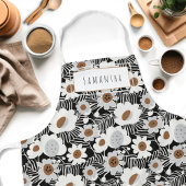 Retro Mitte des Jahrhunderts Moderne Schürze mit B