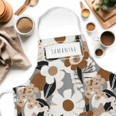 Retro Mitte des Jahrhunderts Moderne Schürze mit B