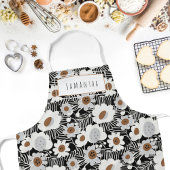 Retro Mitte des Jahrhunderts Moderne Schürze mit B