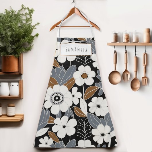 Retro Mitte des Jahrhunderts Moderne Schürze mit B