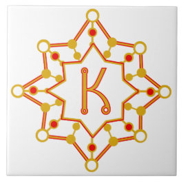 Retro Mitte des Jahrhunderts Modernes Design Perso Fliese