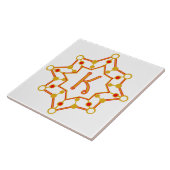 Retro Mitte des Jahrhunderts Modernes Design Perso Fliese (Seite)