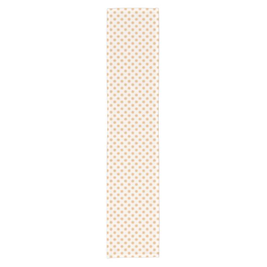 Retro Mitte des Jahrhunderts Modernes Muster Kurzer Tischläufer (Vorderseite)