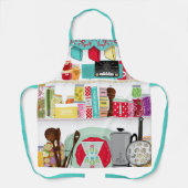 Retro Mitte Jahrhundert Küche Schürze (Vorderseite)