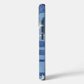 Retro Mitte Jahrhundert Moderne Gefärbte Krawatte Case-Mate iPhone Hülle (Rückseite / Links)