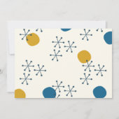 Retro Mitte Jahrhundert Moderne Mitteilungskarten (Rückseite)