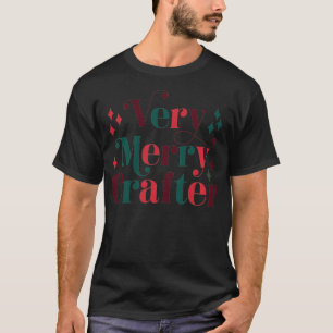 Retro Mitte Jahrhundert Moderne Weihnachten Sehr g T-Shirt