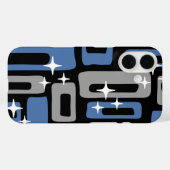 Retro Mitte Jahrhundert Modernes Abstrakt Case-Mate iPhone Hülle (Rückseite (Horizontal))