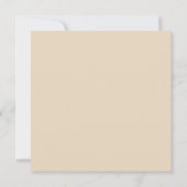 Retro Mitte Jahrhundert Modernes Abstrakt Einladung (Rückseite)