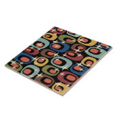 Retro Mitte Jahrhundert Modernes Abstrakt Fliese (Seite)