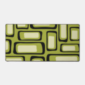 Retro Mitte Jahrhundert Modernes Abstrakt Schreibtischunterlage (Vorderseite)