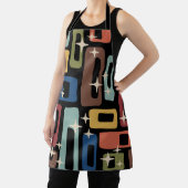 Retro Mitte Jahrhundert Modernes Abstrakt Schürze (InSitu)