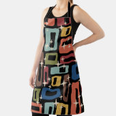 Retro Mitte Jahrhundert Modernes Abstrakt Schürze (InSitu)