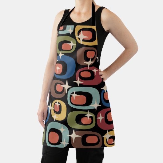 Retro Mitte Jahrhundert Modernes Abstrakt Schürze (InSitu)