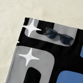 Retro Mitte Jahrhundert Modernes Abstrakt Strandtuch (Beispiel)