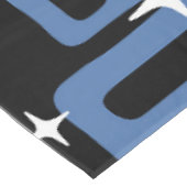 Retro Mitte Jahrhundert Modernes Abstrakt Tischdecke (Schrägansicht)