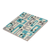 Retro Mitte Jahrhundert Modernes Abstraktes Muster Fliese (Seite)