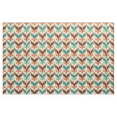 Retro Mitte Jahrhundert Modernes Abstraktes Muster Stoff (Fat Quarter (45,7 x 55,9 cm))