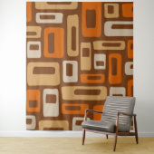 Retro Mitte Jahrhundert Modernes Abstraktes Muster Wandteppich (Beispiel)