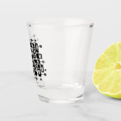 Retro Mitte Jahrhundert Modernes Atomprogramm Abst Schnapsglas (Rechts)