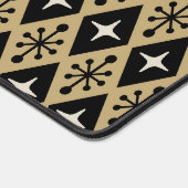 Retro Mitte Jahrhundert Modernes Muster der Diamon Schreibtischunterlage (Ecke)