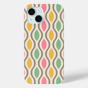 Retro Mitte Jahrhundert Modernes Ogee Muster Case-Mate iPhone Hülle
