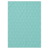 Retro Mitte Jahrhundert Modernes Ornament Muster Tischdecke (Vorderseite)