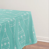 Retro Mitte Jahrhundert Modernes Ornament Muster Tischdecke (Beispiel)