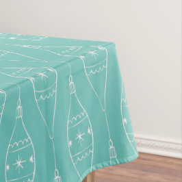 Retro Mitte Jahrhundert Modernes Ornament Muster Tischdecke