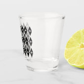 Retro Mitte Jahrhundert Modernes Sternexplosion Mu Schnapsglas (Rechts)