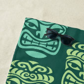 Retro Mitte Jahrhundert Modernes Tiki Muster Strandtuch (Beispiel)