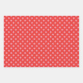 Retro Mitte Jahrhundert Rot, Rosa & Grün Weihnacht Geschenkpapier Set (Vorderseite 3)