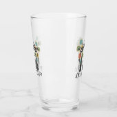 Retro Mitte Jahrhundert Schwarze Atomkatzen MCM Glas (Links)