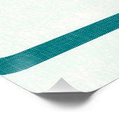 Retro Mittelalter Atomzeitalter 23 Aquamarin, Oran Poster (Ecke)