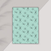 Retro Mitteljahrhundert - Moderne Farben Einladung