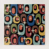 Retro-Mittelmoderne-Abstrakt Puzzle (Horizontal)