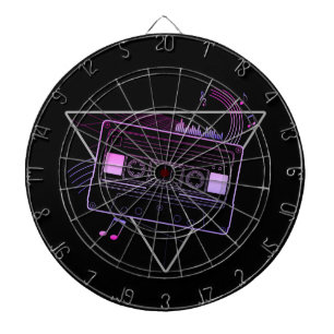 Retro Mix Dartscheibe