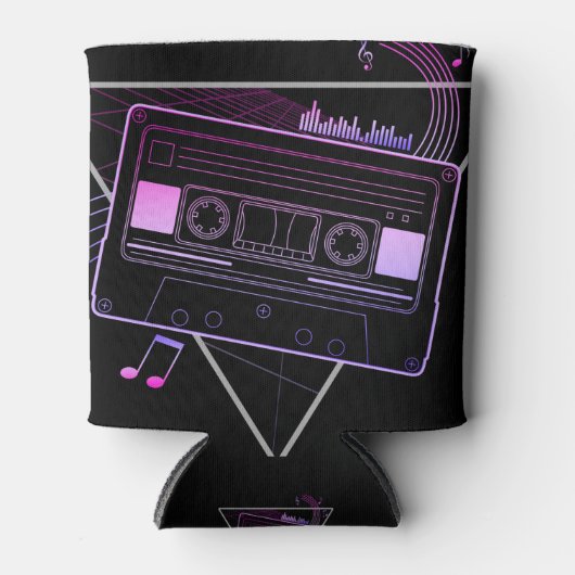 Retro Mix Dosenkühler (Vorderseite)