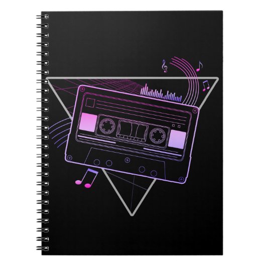 Retro Mix Notizblock (Vorderseite)